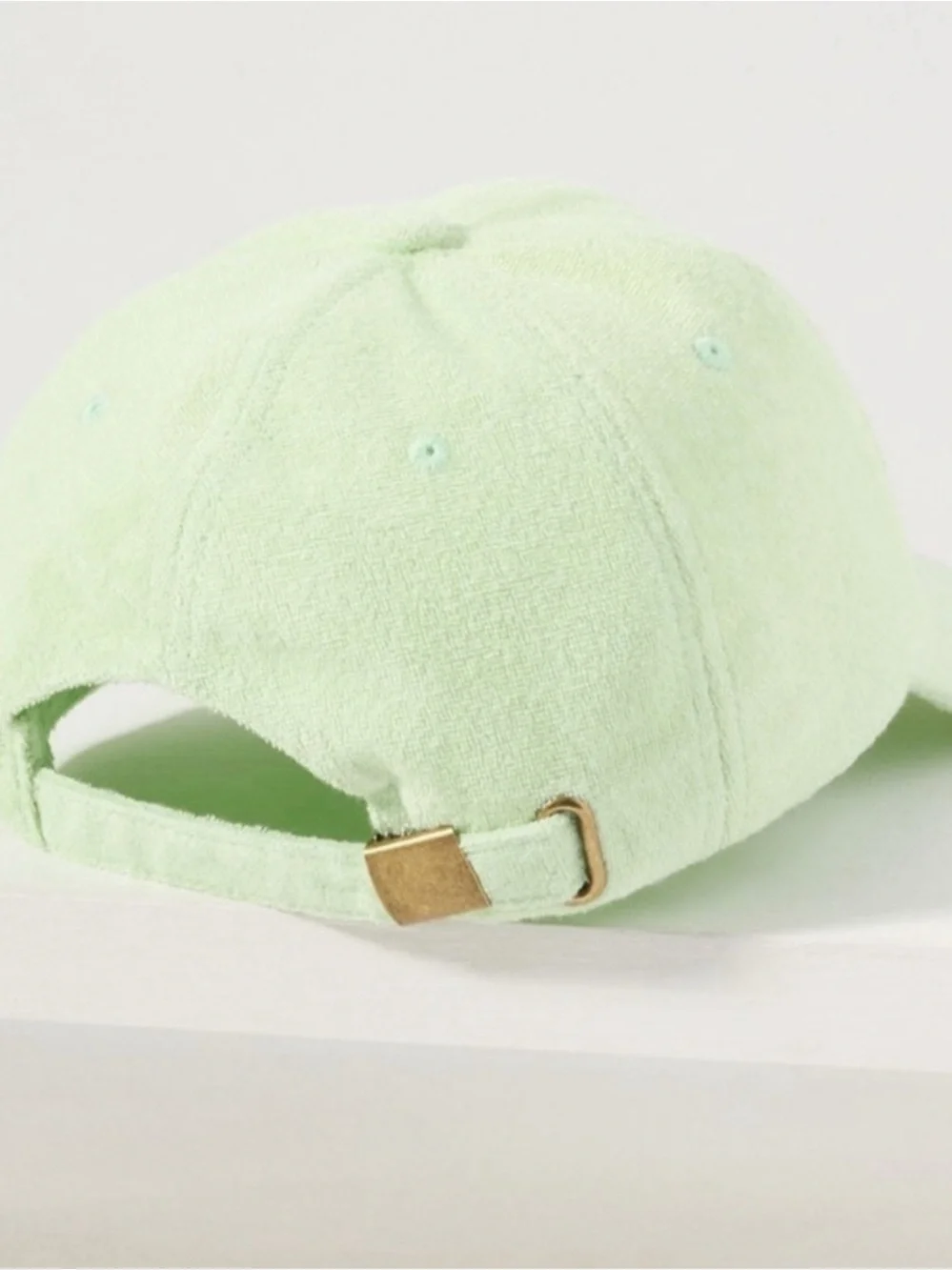 Anthropologie Summer Sports Baseball Cap Lime Montecarlo 1992